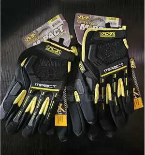 Impact Resistant Work Gloves M-pact - Black Mpt- 72-008