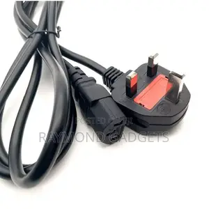 3-pin Power Cable For Laptop & Desktop Pc