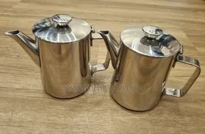 Stainless Steel Mini Teapot With Hinged Lid