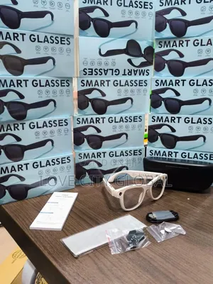 M02 Ultra Smart Glass With Charging Case 2lens 20mp Hd Camera Bt Call