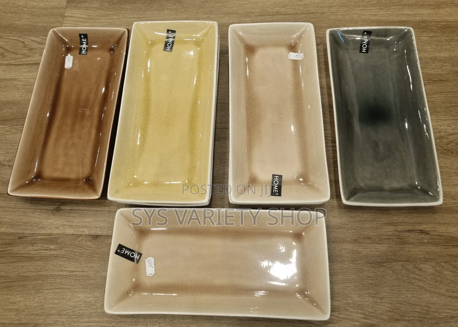 Coloured Rectangular Platter Serving Plates