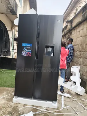 Deep-Freeze Polystar Side by Side Refrigerator Pv-Sbs777wd-Inv 502l