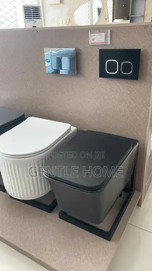 Black Concealed Water Closet (Sweethome )