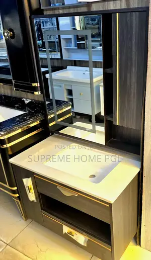 Luxury Double Wash Hand Basin Cabinet