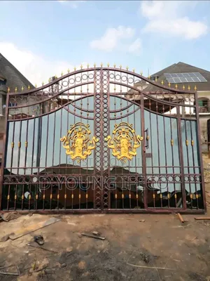 Wrought Iron Mirror Gate