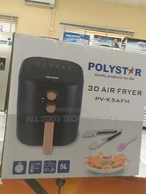 Polystar 5l Air Fryer for Home Use Pv-K5afm