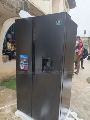 Space for Days: Polystar Side by Side Refrigerator Pv-Sbs777wd-Inv 502