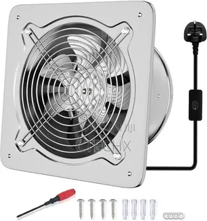 6 Inch/150mm Kitchen Exhaust Fan 525m3/H Metal Extractor Fan