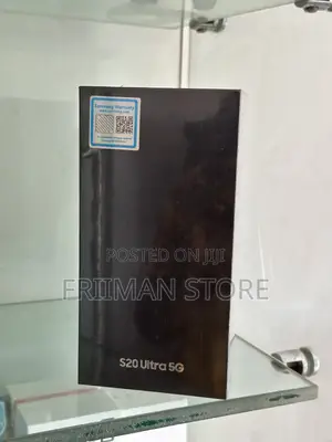 New Samsung Galaxy S20 Ultra 128 GB Black