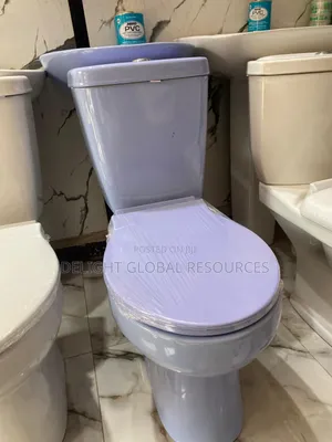 Blue Golden Diamond Wc Toilet