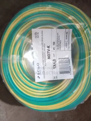 4mm Single Core Earth by Roll