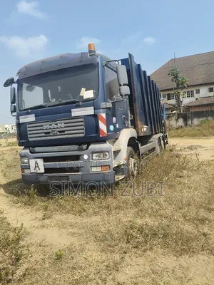 Man Diesel Garbage Truck