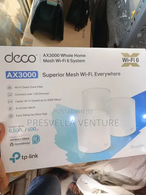 Tp-Link Deco X50 Ax3000 Whole Home Mesh Wi-Fi 6 System