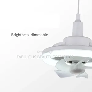 2-in-1 Led Light 34w Ceiling Fan, Dimmable, Timer.