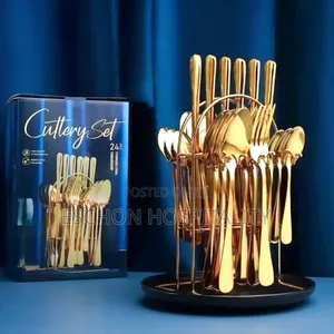Gold Cultery Set -