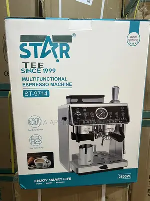 Winning Star St-9714 Professional Espresso Coffee Machine With Grinder