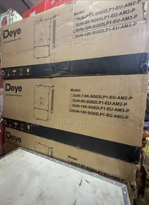 10kva 12kva Deye Pure Sine Wave Hybrid Inverters. Best Deye Importer