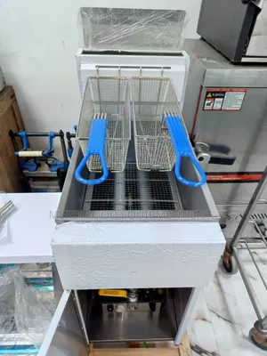 Double Bowl Standing Gas Deep Fryer 
Neatly Used. 