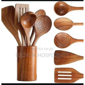 Original Wooden Cooking Spoon Set