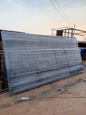 Sliding Gates Burglary and Iron Rails for Staircase and Balcony