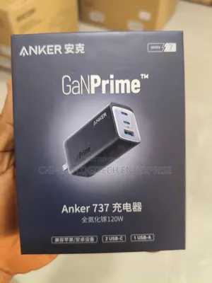 Anker 737 Ganprime 120w 3-Port Fast Charger