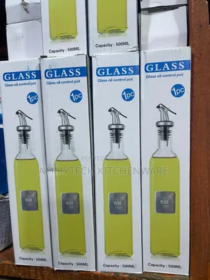 1pcs Glass Oil Control Pot