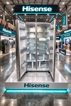 637l Hisense R600 Side-by-Side Refrigerator – Premium Double Door Frid