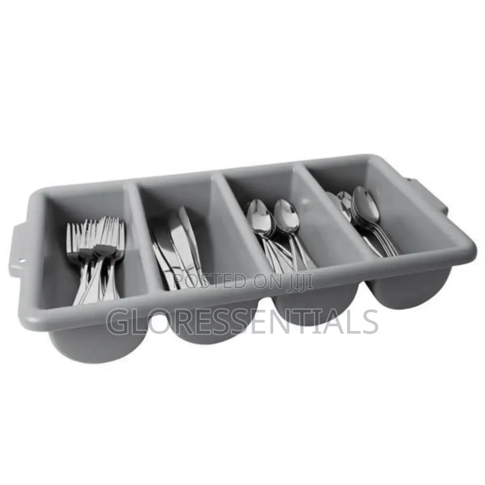 4 Compartment Quality Plastic Cutlery Tray