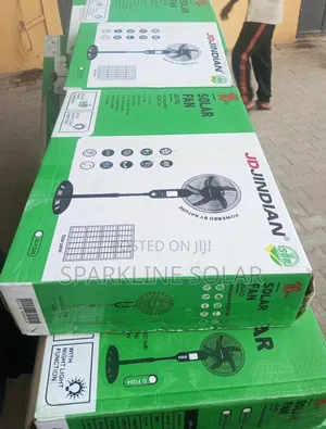 Jdjindian 16" Ac/Dc Rechargeable Standing Fan - Long Battery Life