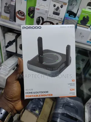 Porodo 4g/Lte Home Outdoor Portable Router