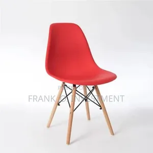 Sturdy Indoor and Outdoor Patio Chair - Red