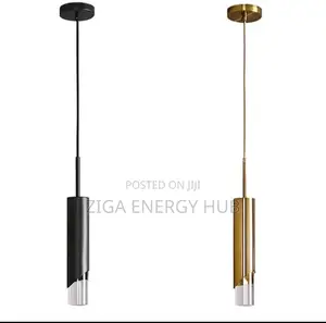 Black and Gold Pendant Light