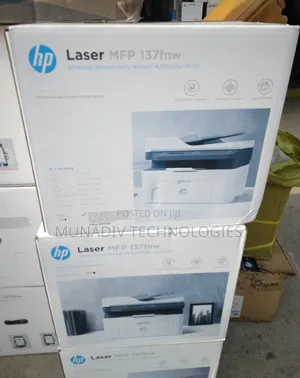 Hp Laserjet MFP 137fnw Monochrome Multi- Function Printer