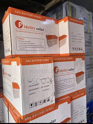 120ah Fidelity Drycell Solar Battery, 12v