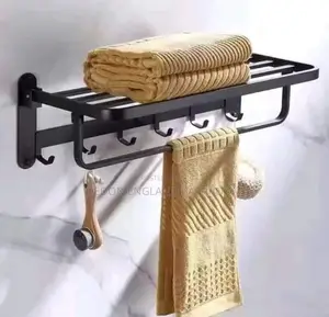 High Quality England Black Multiple Use Towels Rack