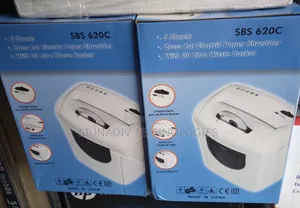 Sanyo SBS 620c 5 Sheets Strip Cut Electric Paper Cd Shredder