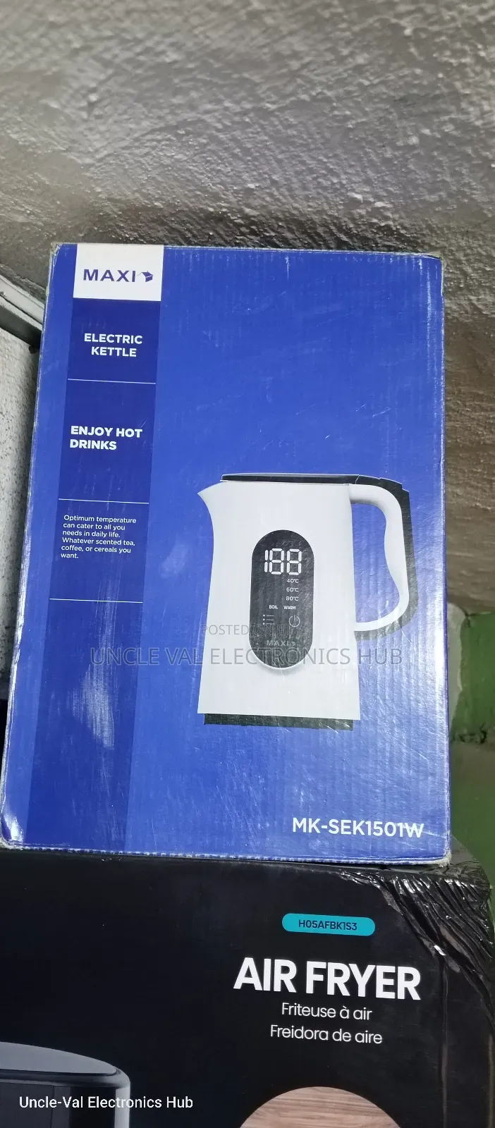 Maxi 1.5l Electric Kettle (White)
