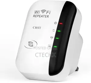 CRST Wifi Extender Booster With 3650 Sq.Ft Wider Coverage 300mbps