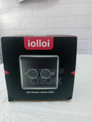 Led-dimmer-switch 2 Gang 2-way, Push On/Off Rotary For Dimmablebulbs