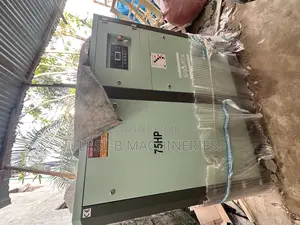  75hp Sparta Industrial Screw Air Compressor Heavy Duty Performance 