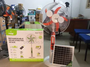 Iwin Rechargeable Solar Fan 18inches With Panel