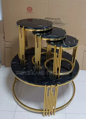4 by 1 Coffee Center Table (Glass and Marble)