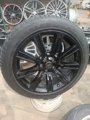 21rim Range Rover Black Wit Tyres