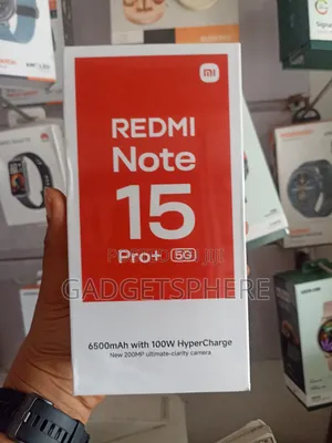 New Xiaomi Redmi Note 15 Pro+ 512 GB Black