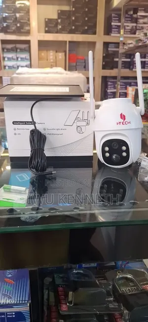 Ubox Pro I-Tech Intelligent Solar Pt Camera