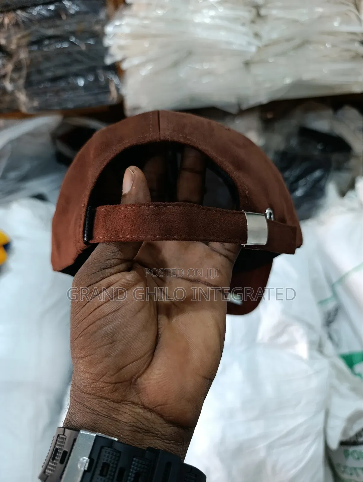Quality Plain Suede Snapback