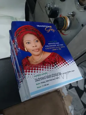Funeral Program Printing
