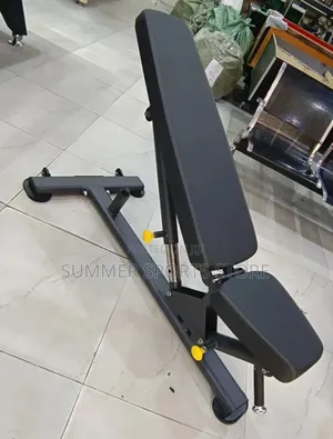 Black Adjustable Bench
