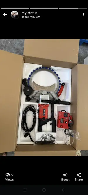 Electrical Concrete Saw