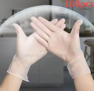 Transparent Disposable Vinyl Gloves